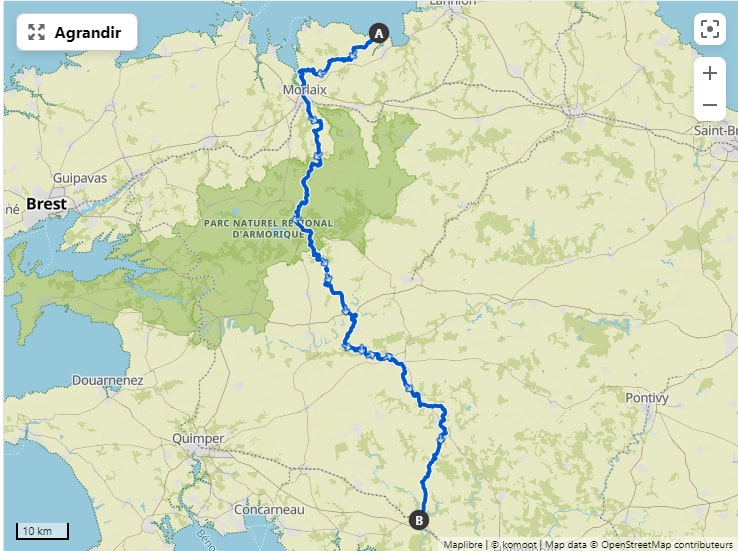  Chemins de Compostelle La Voie de Locquirec